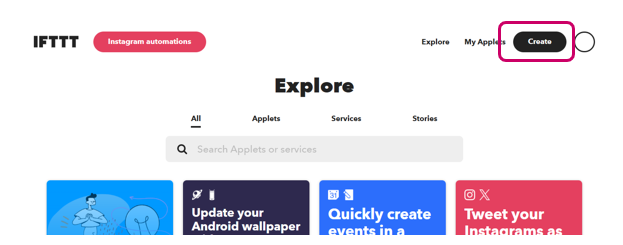 Supplemental explanation of main functions - IFTTT Webhooks linkage